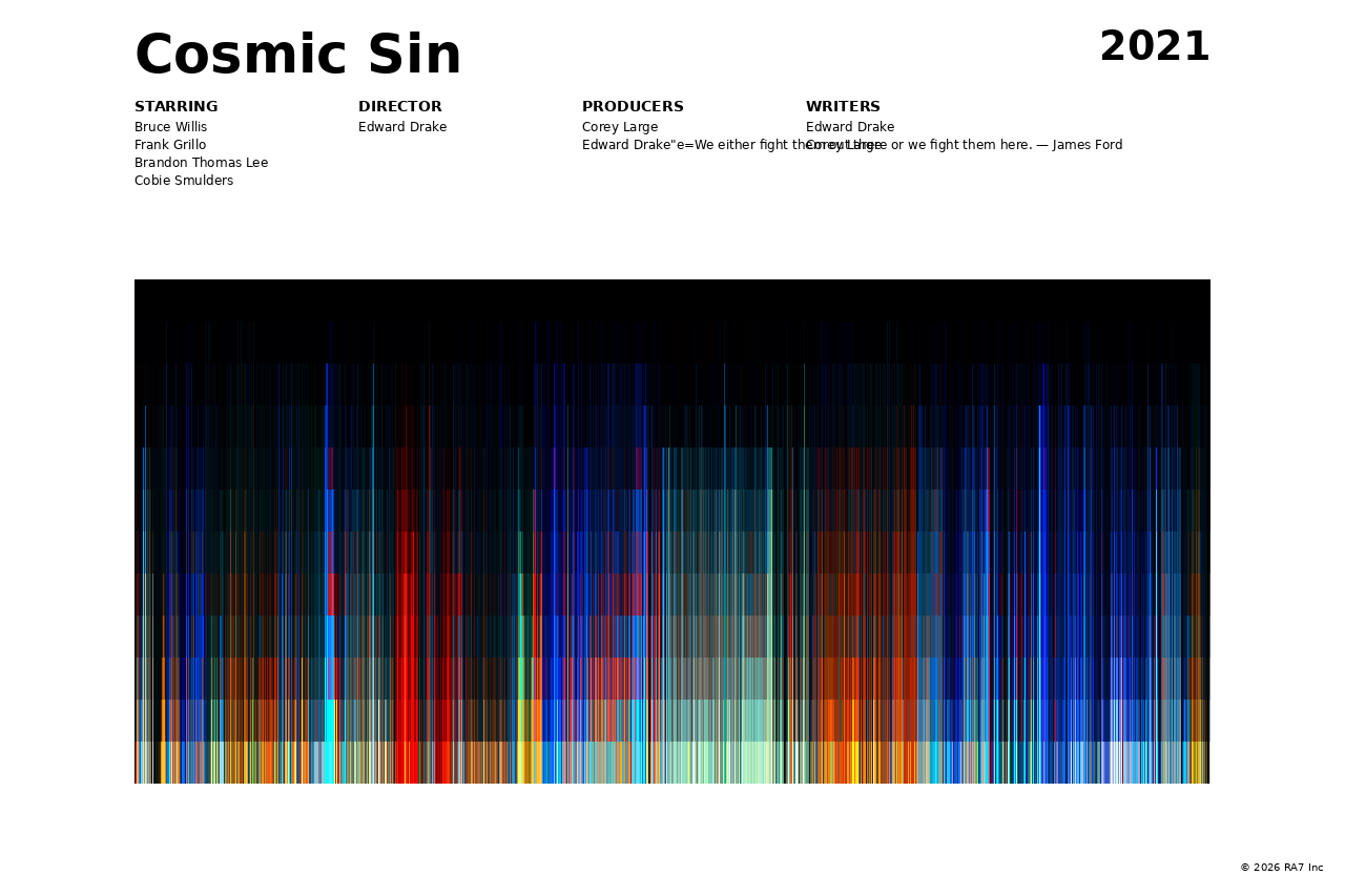 Poster preview for Cosmic Sin